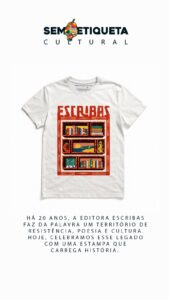 Camisa Escribas 20 Sem Etiqueta - Branca