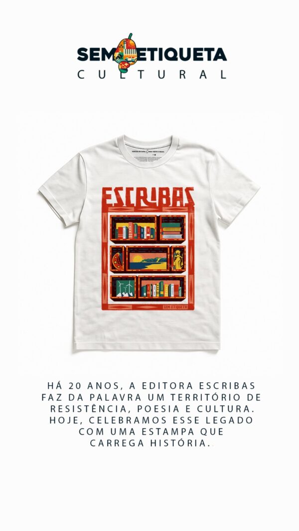 Camisa Escribas 20 Sem Etiqueta - Branca